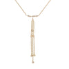 NECKLACE PINK GOLD 750 & PRECIOUS STONES - 67868