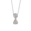 NECKLACE WHITE GOLD 750 & PRECIOUS STONES  - 69172