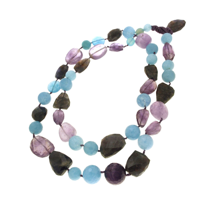 NECKLACE WITH SEMIPRECIOUS STONES - 69311 - Availability: Immediately
