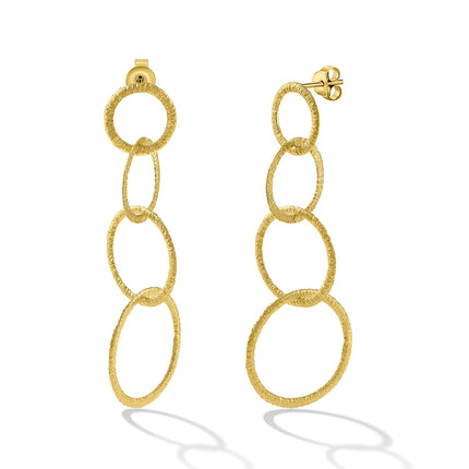 EARRINGS  GOLD 585 - 69595