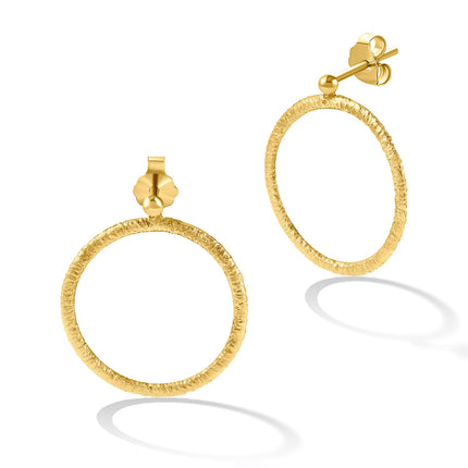 EARRINGS  GOLD 585 - 69597