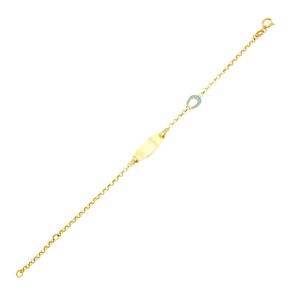 BRACELET  GOLD 585 - 69671 - Availability: Immediately