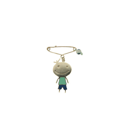 BROOCH  SILVER NO STONES - 70566