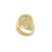 RING  GOLD 750 & PRECIOUS STONES