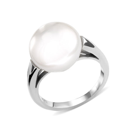 RING WHITE GOLD 750 & PEARL - 71589