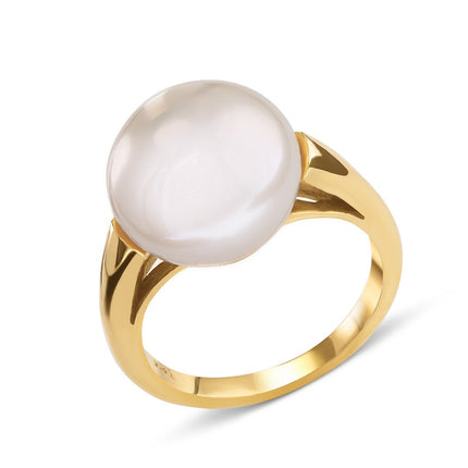 RING  GOLD 750 & PEARL