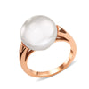 RING PINK GOLD 750 & PEARL