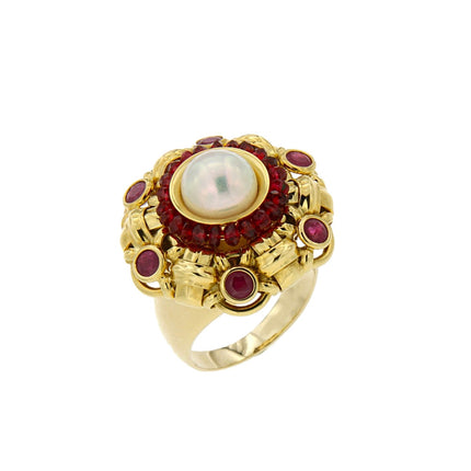 RING  GOLD 750 & PRECIOUS STONES - 71751