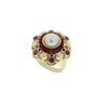 RING  GOLD 750 & PRECIOUS STONES