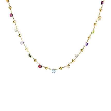 NECKLACE  GOLD 750 & SEMIPRECIOUS STONES  - 71954