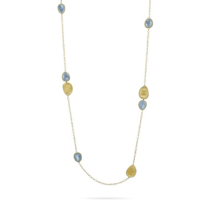 NECKLACE  GOLD 750 & SEMIPRECIOUS STONES - 72271