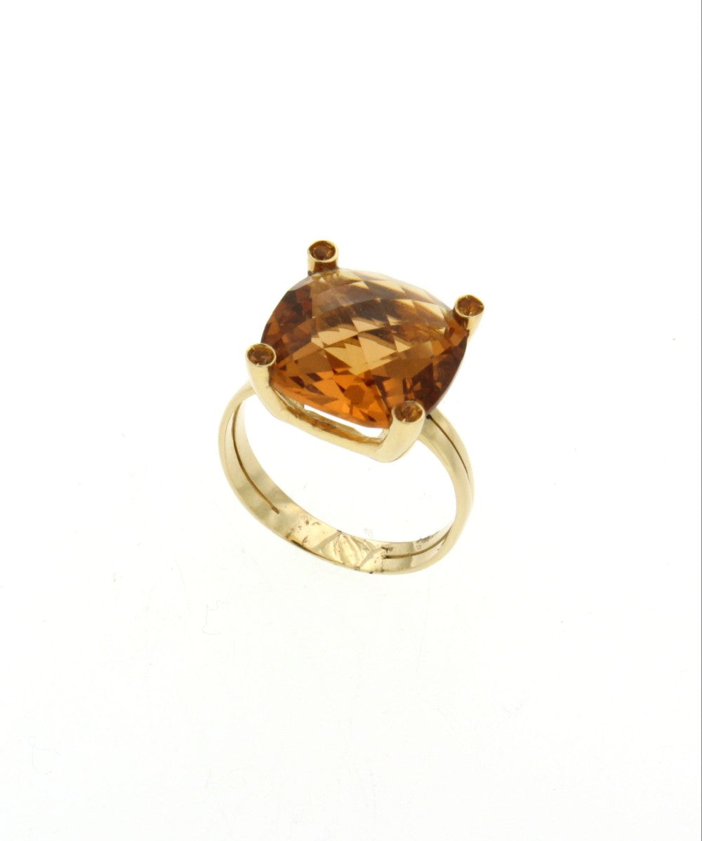 RING  GOLD 750 & SEMIPRECIOUS STONES - 72640