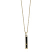 NECLACE STEEL & GOLD 750 SCREW - 73617