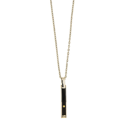 NECLACE STEEL & GOLD 750 SCREW - 73617