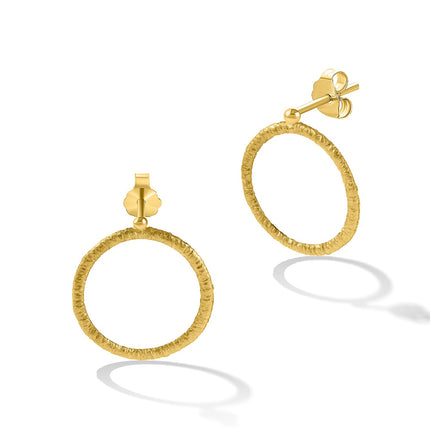 EARRINGS  GOLD 585 - 73888