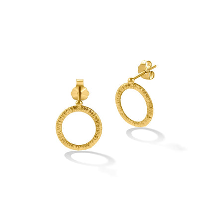 EARRINGS  GOLD 585 - 73890