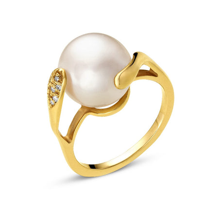 RING  GOLD 750 & PEARL - 74269