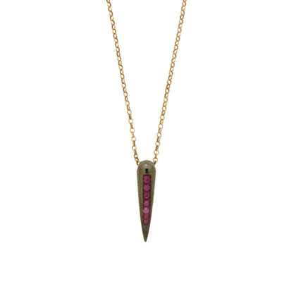 NECKLACE PINK SILVER 925 - 74442 - Availability: Immediately