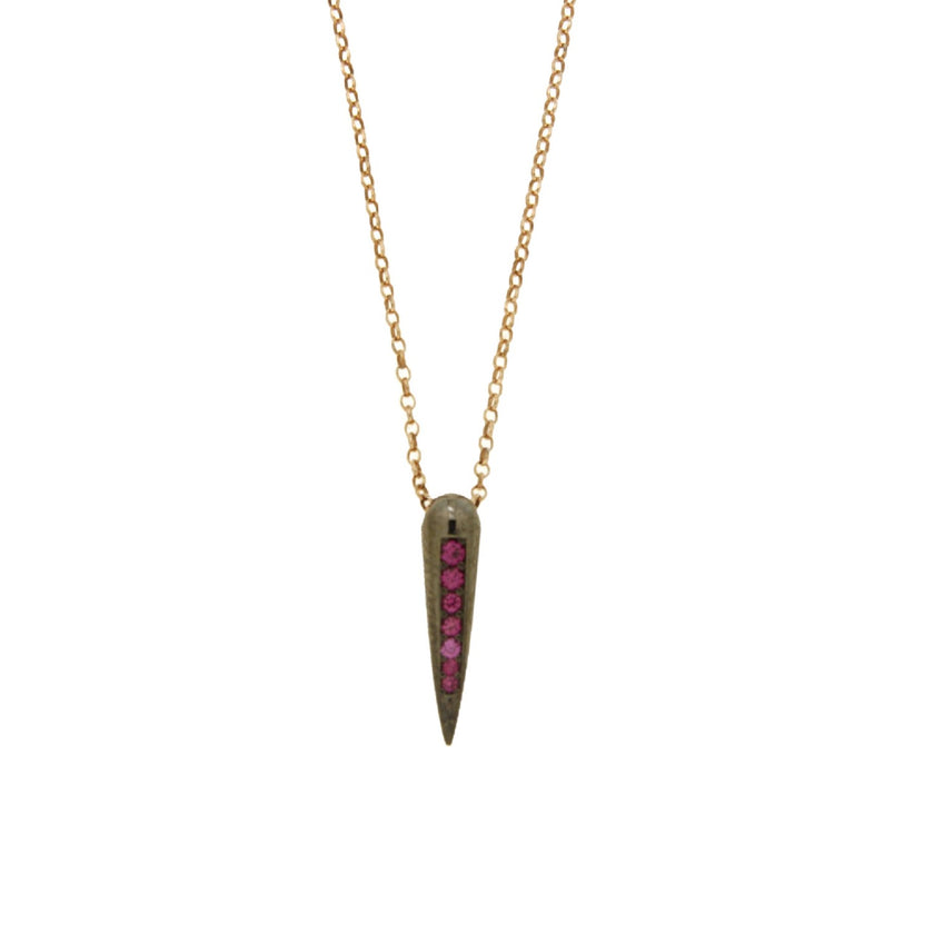 NECKLACE PINK SILVER 925 - 74442 - Availability: Immediately