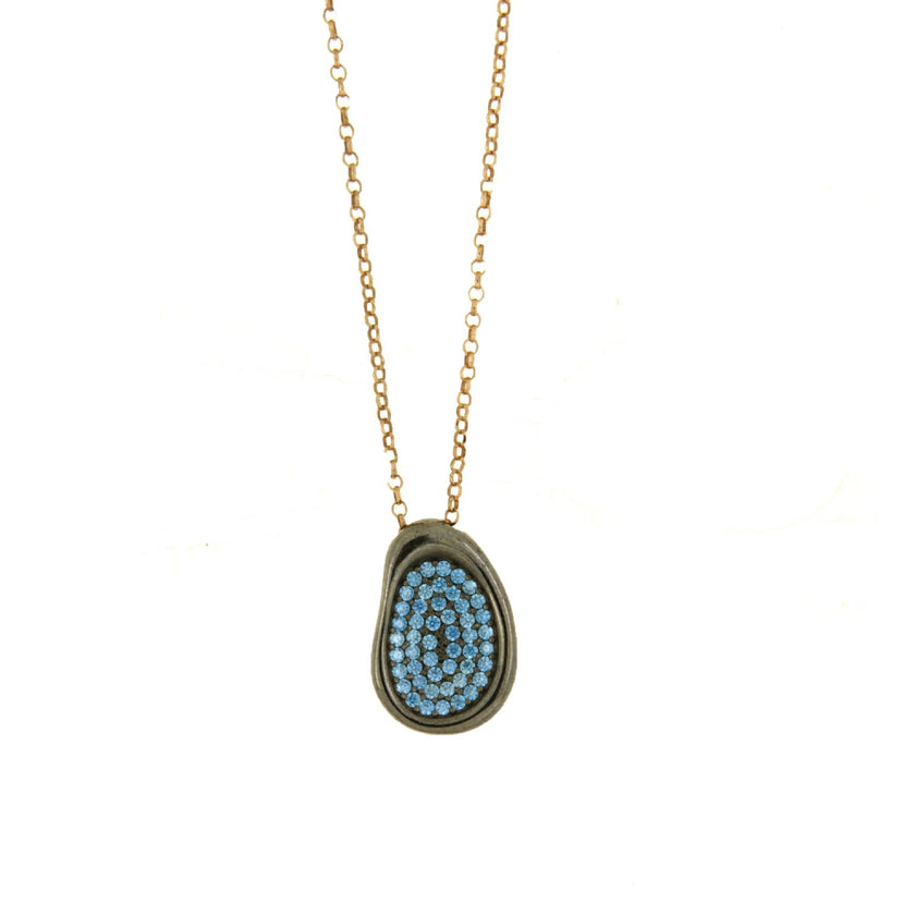NECKLACE PINK SILVER 925 - 74451 - Availability: Immediately