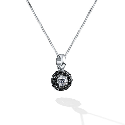 NECKLACE WHITE GOLD 750 & PRECIOUS STONES - 74947