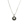 NECKLACE WHITE GOLD 750 & PRECIOUS STONES  - 74947