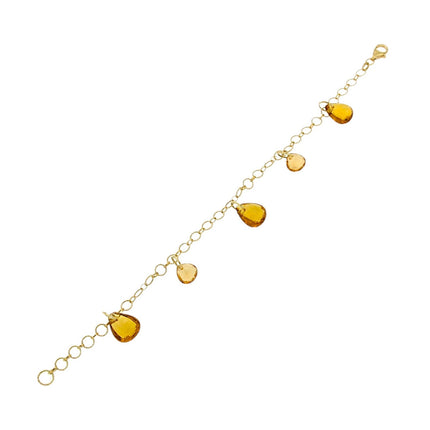 BRACELET  GOLD 750 & SEMIPRECIOUS STONES - 75031
