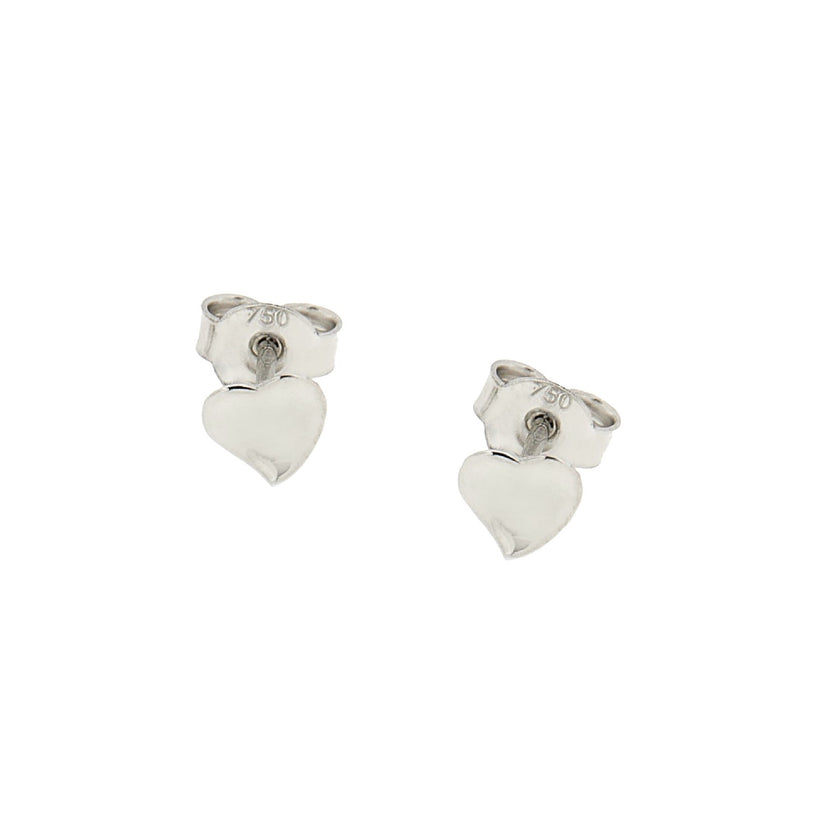 EARRINGS WHITE GOLD 750 - 75035 - Availability: Immediately