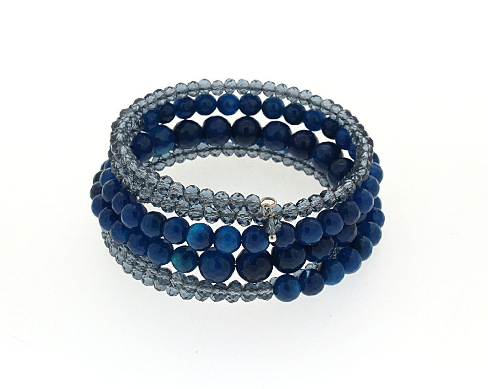 BRACELET WITH SEMIPRECIOUS STONES - 75092 - Availability: Immediately