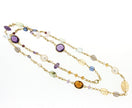 NECKLACE  GOLD 750 & PRECIOUS STONES  - 75403