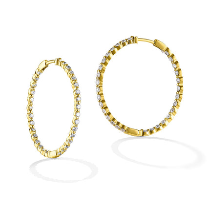 EARRINGS  GOLD 750 & PRECIOUS STONES - 75902