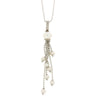 PENDANT WHITE GOLD 585 & PEARLS  - 76142