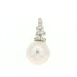 PENDANT WHITE GOLD 750 & PEARLS  - 76693