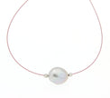 NECKLACE  GOLD 750 & PEARLS - 76924