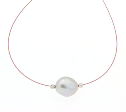 NECKLACE  GOLD 750 & PEARLS - 76924