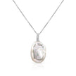 NECKLACE WHITE GOLD 750 & PEARLS  - 77766