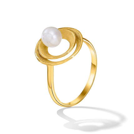 RING  GOLD 750 & PEARLS - 78005