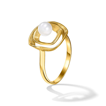 RING  GOLD 750 & PEARLS - 78006