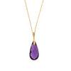 NECKLACE PINK GOLD 750 & SEMIPRECIOUS STONES - 78052