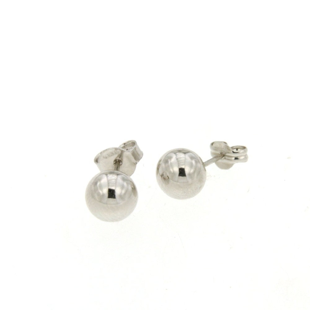 EARRINGS WHITE GOLD 585 - 78301