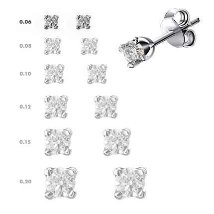 EARRINGS WHITE GOLD 750 & PRECIOUS STONES - 79467