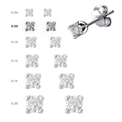 EARRINGS WHITE GOLD 750 & PRECIOUS STONES - 79468
