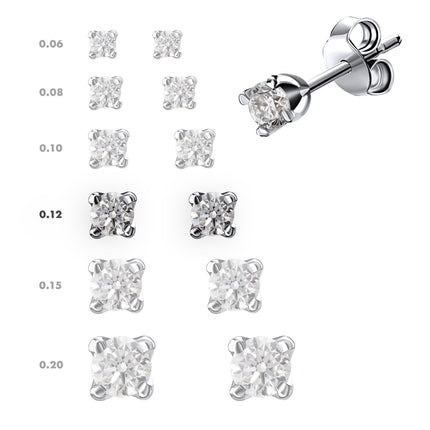 EARRINGS WHITE GOLD 750 & PRECIOUS STONES - 79470