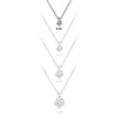 NECKLACE WHITE GOLD 750 & PRECIOUS STONES  - 79473