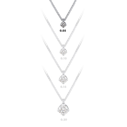 NECKLACE WHITE GOLD 750 & PRECIOUS STONES  - 79473