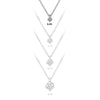 NECKLACE WHITE GOLD 750 & PRECIOUS STONES  - 79473