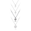 NECKLACE WHITE GOLD 750 & PRECIOUS STONES  - 79475