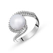 RING WHITE GOLD 750 & PEARL