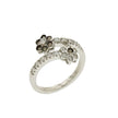 RING WHITE GOLD 750 & PRECIOUS STONES - 79802