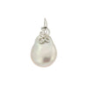 PENDANT WHITE GOLD 750 & PEARLS  - 79840